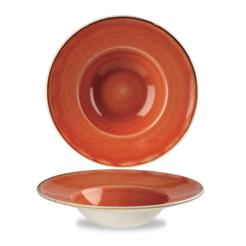 Spiced Orange Wide Rim Bowl 24cm